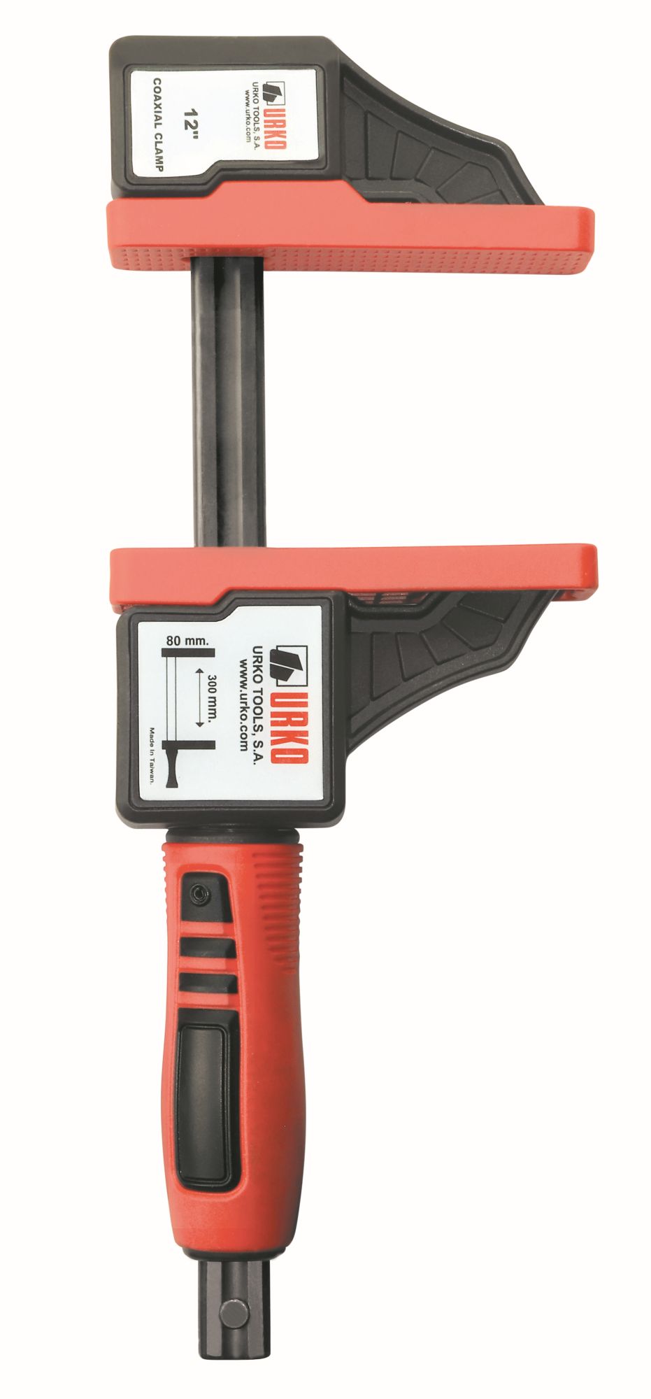 213 Apriete Sargento Coaxial Urko - Llanta 20x6 mm. - Alcance 85 mm.